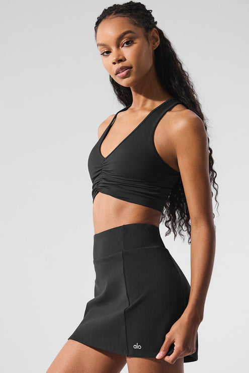 alo Women's Wild Thing Bra - Black