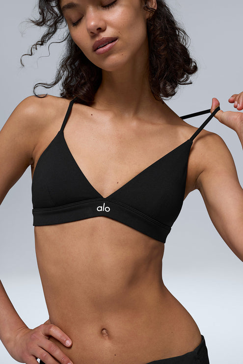 alo Women's Splendor Bra - Black