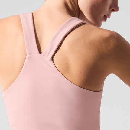 alo Women's Airbrush Real Bra Tank - Pink Quartz