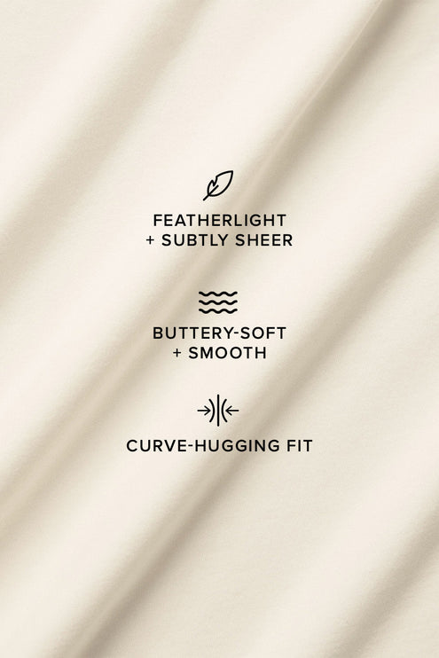 alo Women's Sheer Glow Bra - Ivory