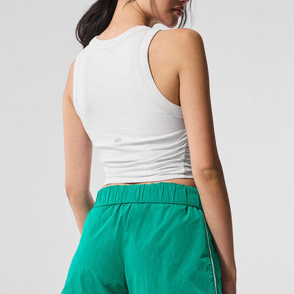 alo Women's Sway Bra Tank - White