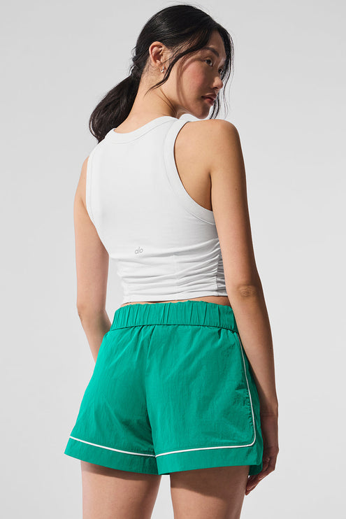 alo Women's Sway Bra Tank - White