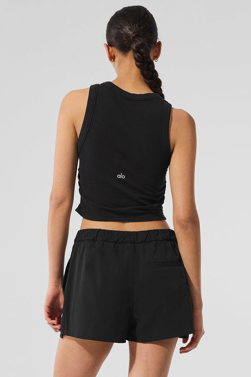 alo Women's Sway Bra Tank - Black