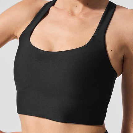 alo Women's Airlift Sleek Bra Tank - Black