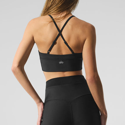alo Women's Airlift Divine Bra - Black
