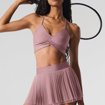 alo Women's Airlift Divine Bra - Smoky Quartz