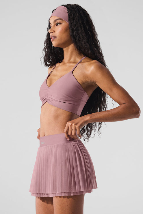 alo Women's Airlift Divine Bra - Smoky Quartz