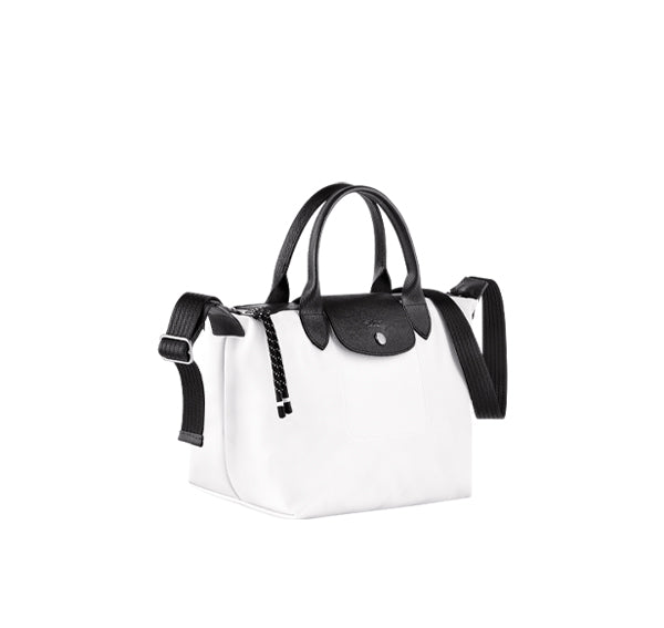 Longchamp Women's Le Pliage Energy S Handbag White  Recycled Canvas