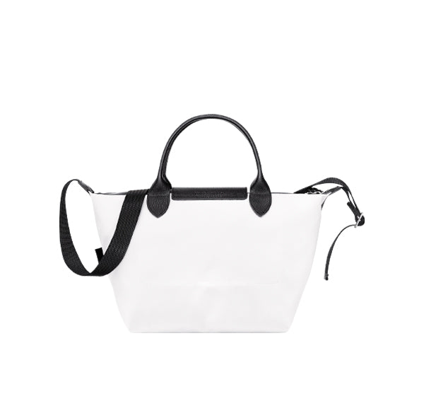 Longchamp Women's Le Pliage Energy S Handbag White  Recycled Canvas