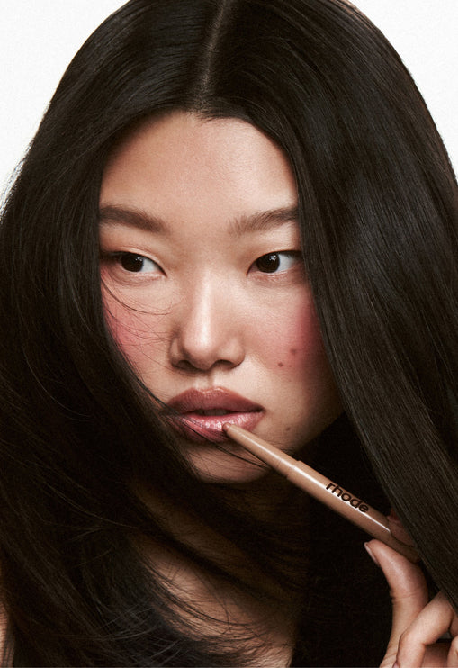 rhode peptide lip shape bend