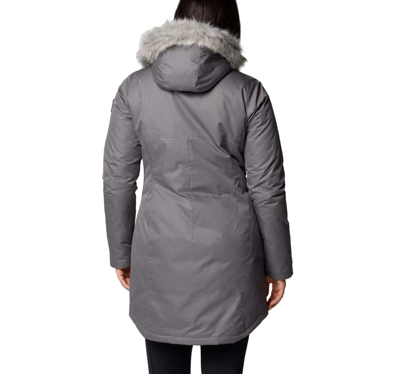 Columbia Women's Suttle Mountain Long Insulated Jacket City Grey