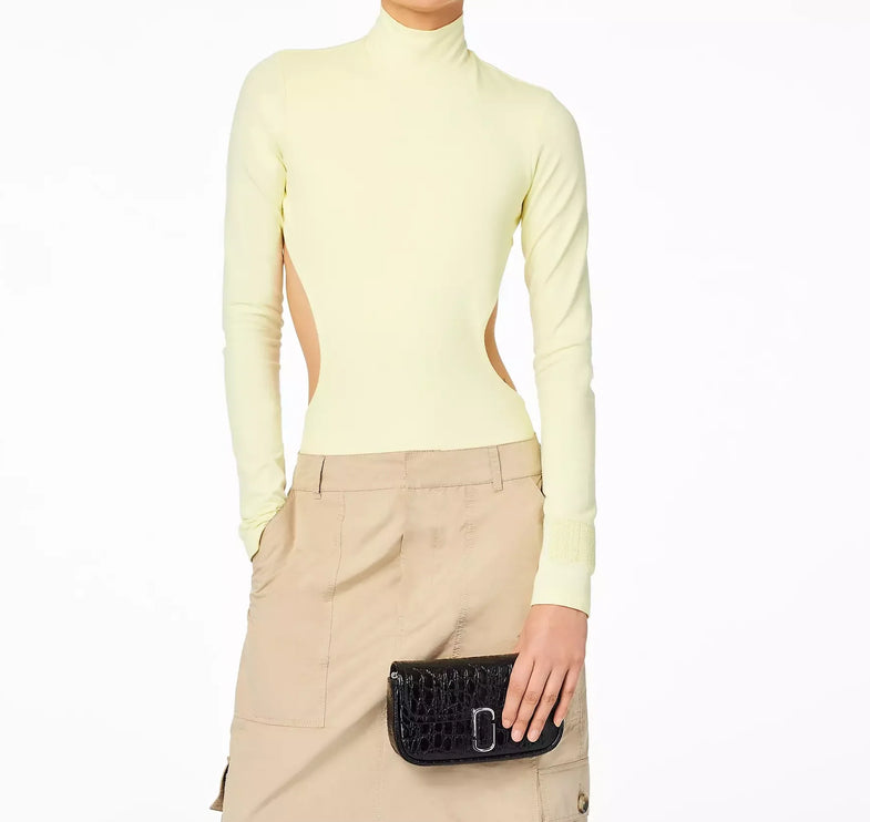 Marc Jacobs Women's The Croc Embossed J Marc Mini Bag Black/Silver