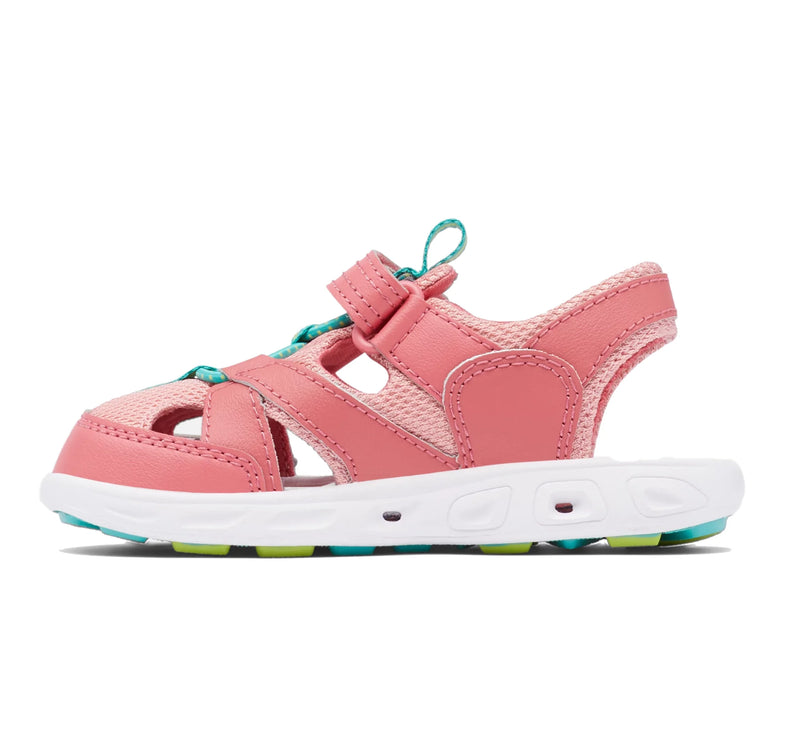 Columbia Little Kids' Techsun Wave Sandal Wild Salmon/Voltage