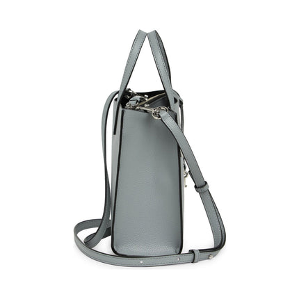 Marc Jacobs Women's Mini Grind Leather Tote Rock Grey - Ready to Ship