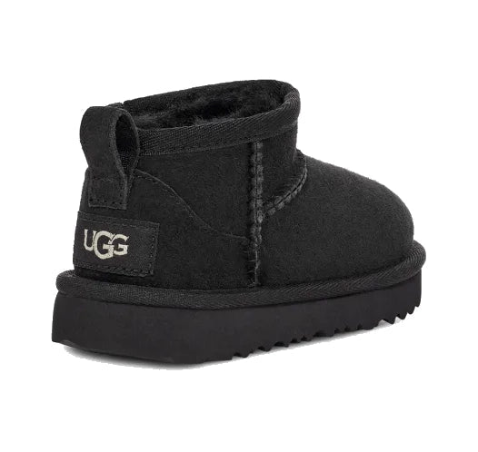 UGG Toddler Classic Ultra Mini Black