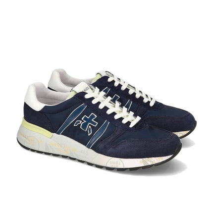 Premiata Men's Lander Sneakers Navy 6634