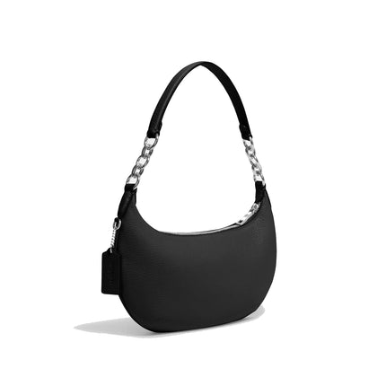 Coach Women's Payton Hobo Silver/Black