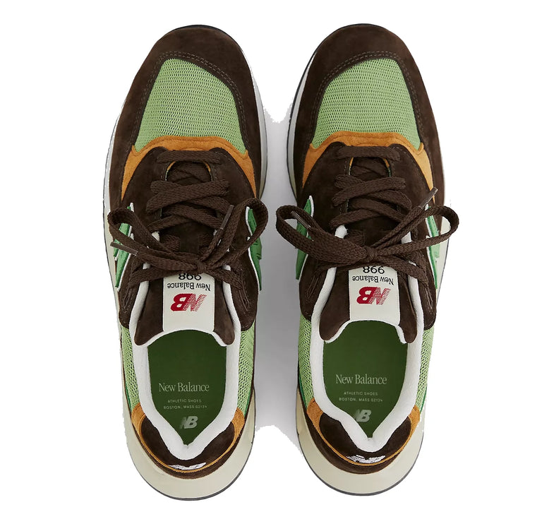 New Balance Made in USA 998 Brown with Green U998BG