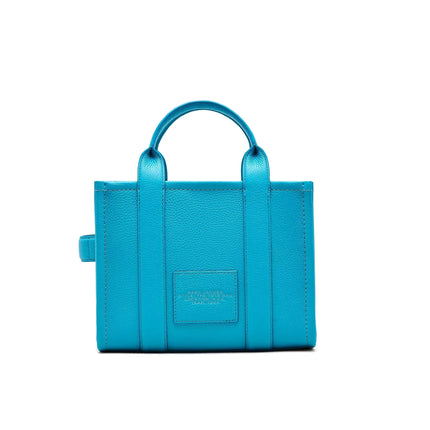 Marc Jacobs Women's The Leather Medium Tote Bag Aqua