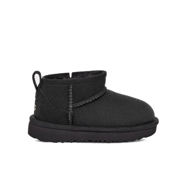 UGG Toddler Classic Ultra Mini Black