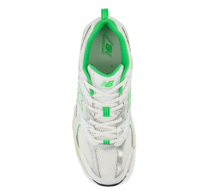 New Balance 530 White with Palm Leaf MR530EC - Special Price