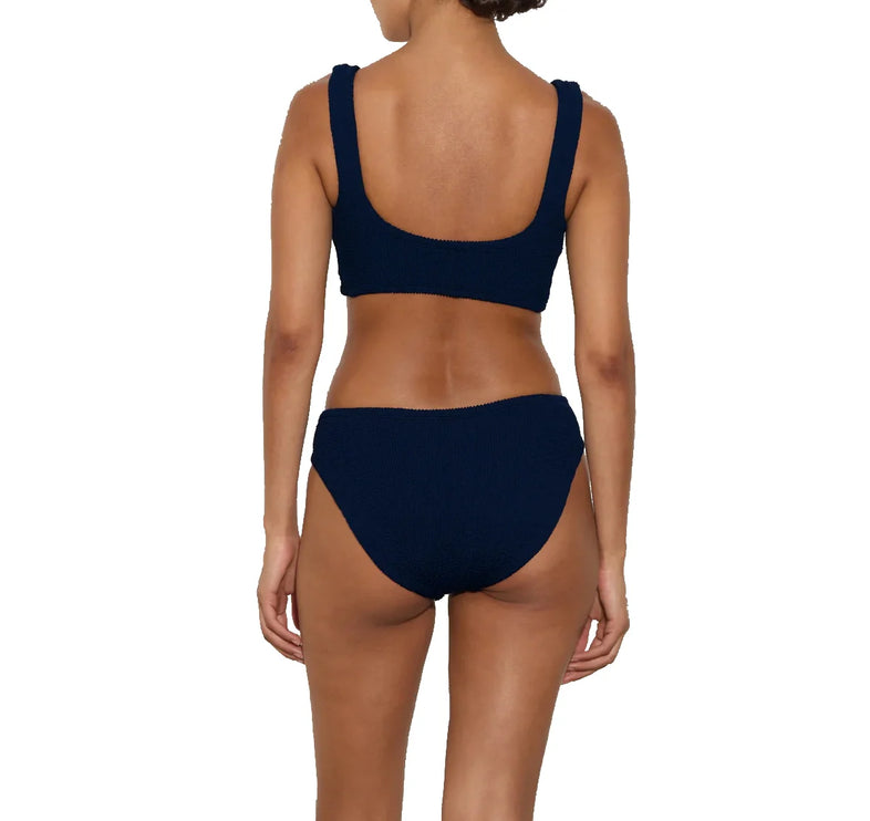 HUNZA G Women's Juno Bikini Navy