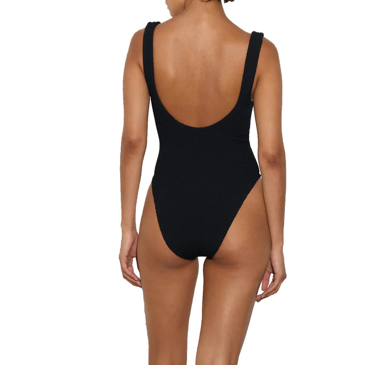 HUNZA G Women's Celine Swim Black