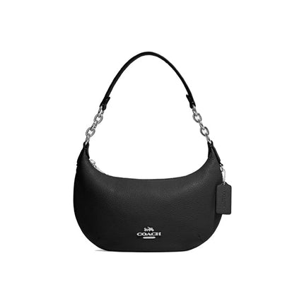 Coach Women's Payton Hobo Silver/Black