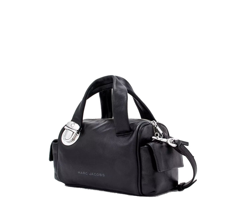 Marc Jacobs Women's The Pushlock Mini Satchel Black