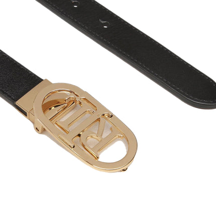 Polo Ralph Lauren Women's Reversible Leather Belt Black/Tan - Ready to Ship