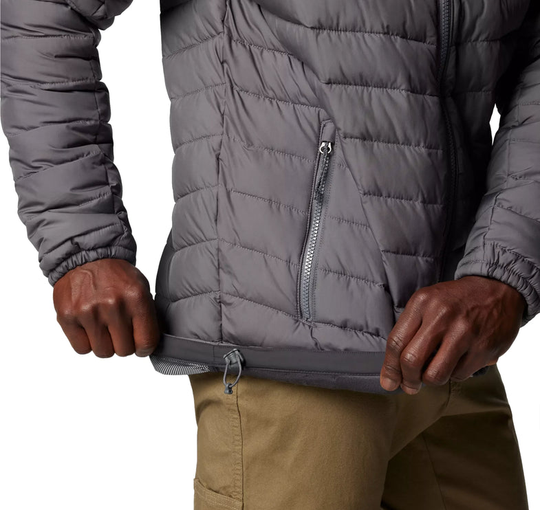 Columbia Men's Slope Edge II Hooded Jacket City Grey