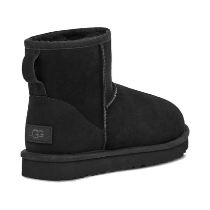 UGG Women's Classic Mini II Boot Black - Bugüne Özel