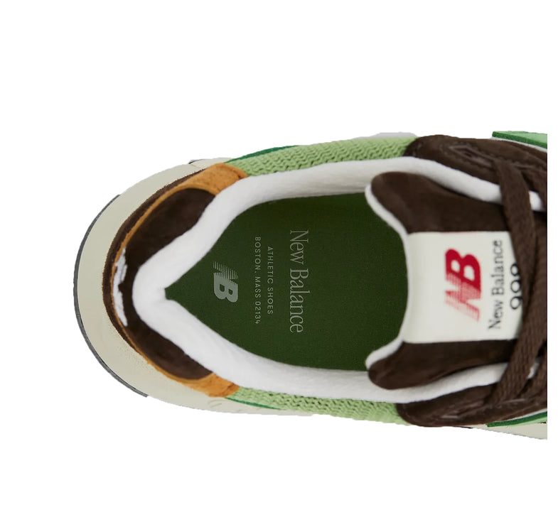 New Balance Made in USA 998 Brown with Green U998BG