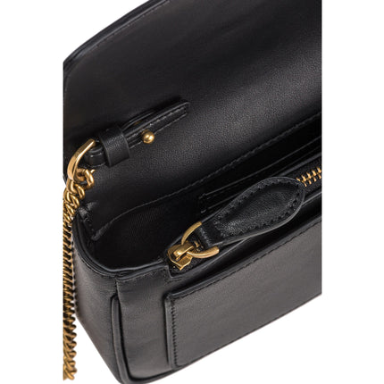 Pinko Women's Pocket Love Bag One Simply Black/Gold