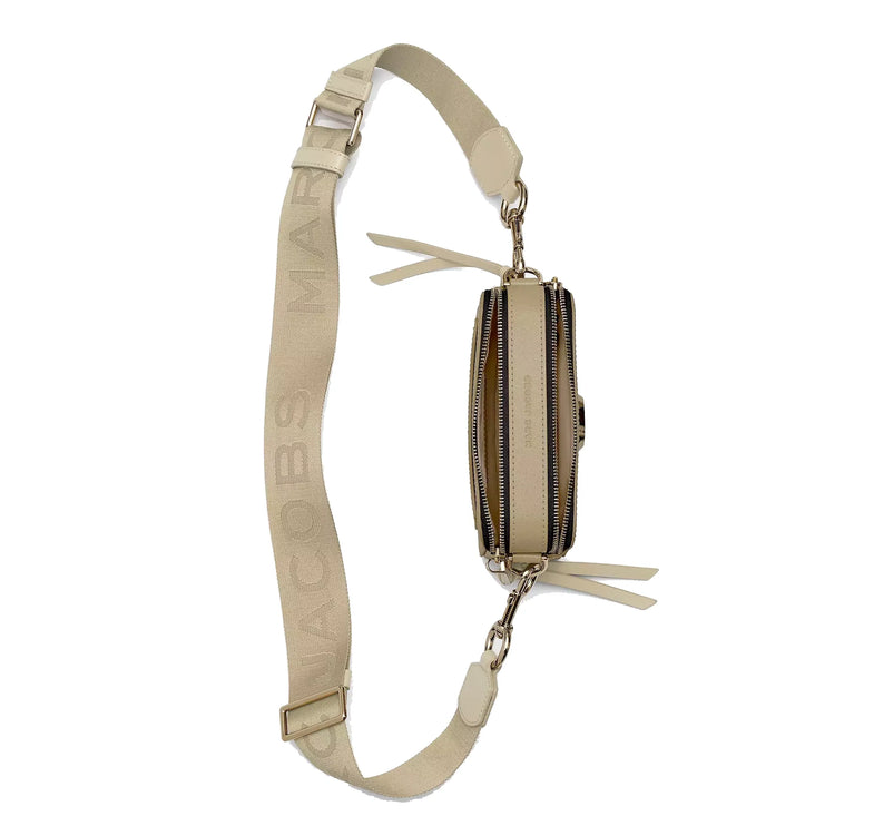 Marc Jacobs Women's The Snapshot Crossbody Bag Khaki