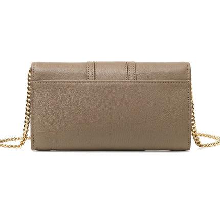 See By Chloé Women's Hana Chain Wallet Motty Grey