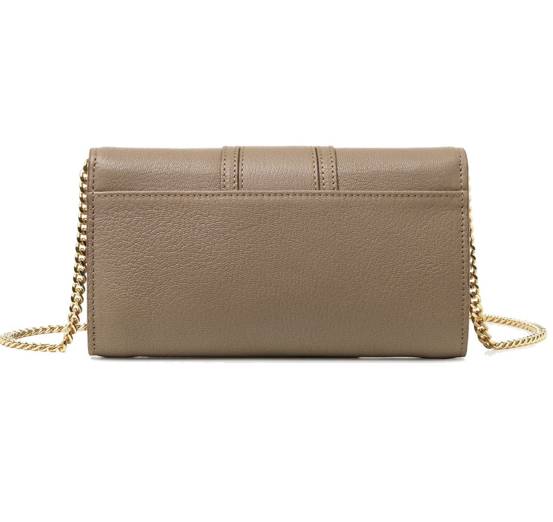 See By Chloé Women's Hana Chain Wallet Motty Grey