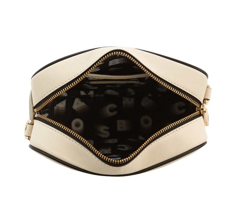 Marc Jacobs Women's Flash Leather Crossbody Bag Marshmallow Multi