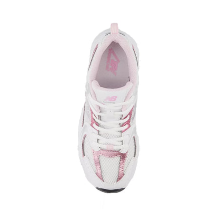 New Balance Grade School 530 White with Pink Sugar GR530RK