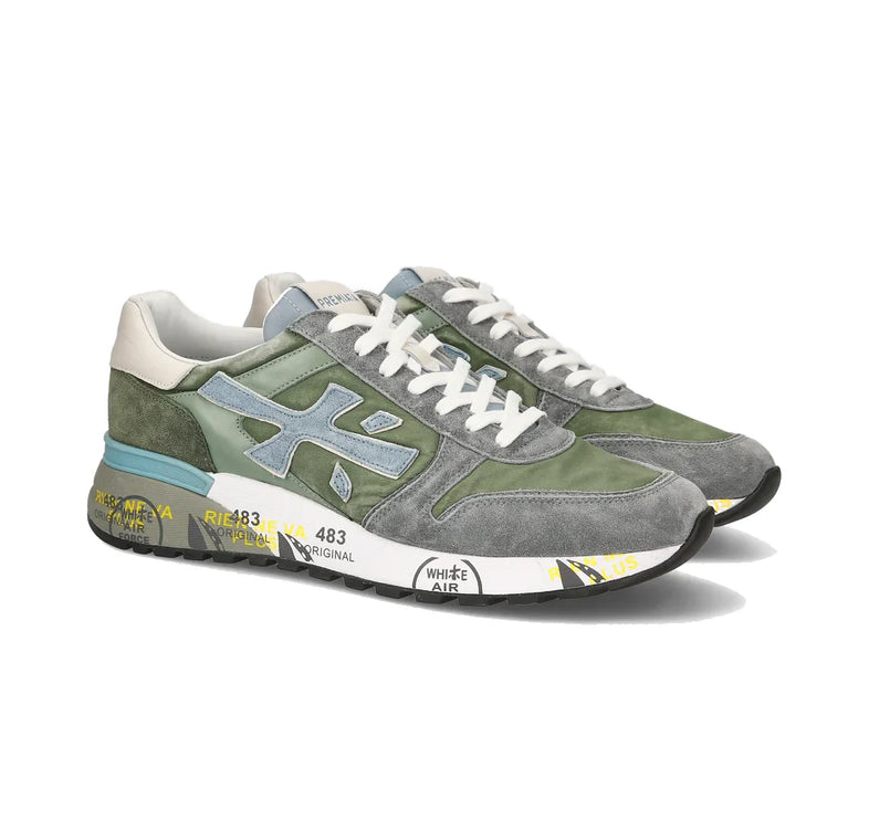 Premiata Men's Mick Sneakers Green 6617