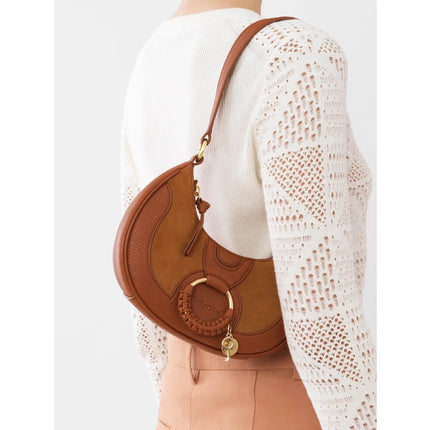 See By Chloé Women's Hana Half Moon Bag Caramello