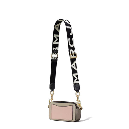 Marc Jacobs Women's The Snapshot Crossbody Bag Khaki Multi - Ready to Ship