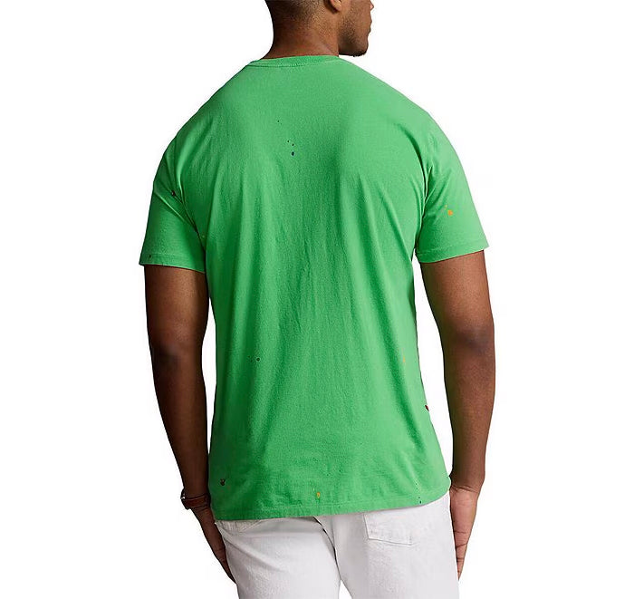 Polo Ralph Lauren Men's Paint Big Ponny Tee Vineyard Green