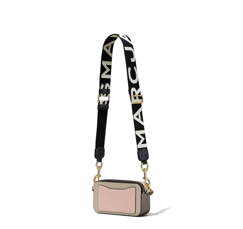 Marc Jacobs Women's The Snapshot Crossbody Bag Khaki Multi