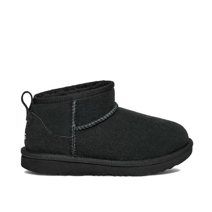 UGG Big Kid's Classic Ultra Mini Black