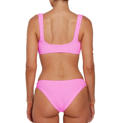 HUNZA G Women's Xandra Bikini Bubblegum