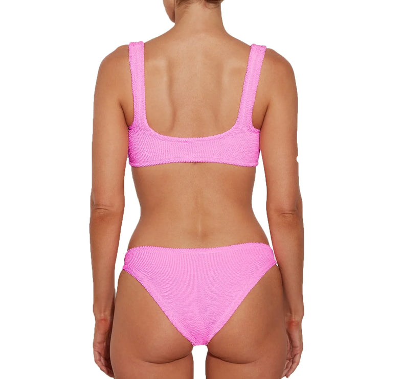 HUNZA G Women's Xandra Bikini Bubblegum