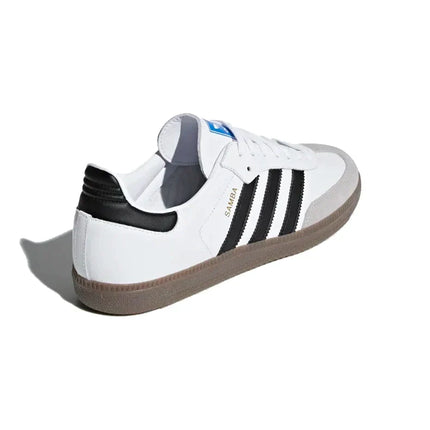 Adidas Samba OG Shoes Cloud White/Core Black/Clear Granite B75806 - Ready to Ship