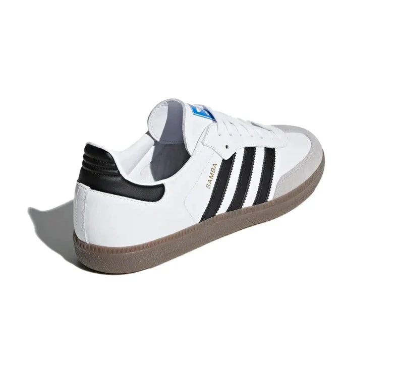 Adidas Samba OG Shoes Cloud White/Core Black/Clear Granite B75806 - Ready to Ship