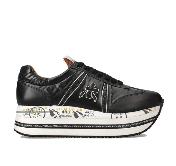 Premiata Women's Beth Sneakers Black 6045